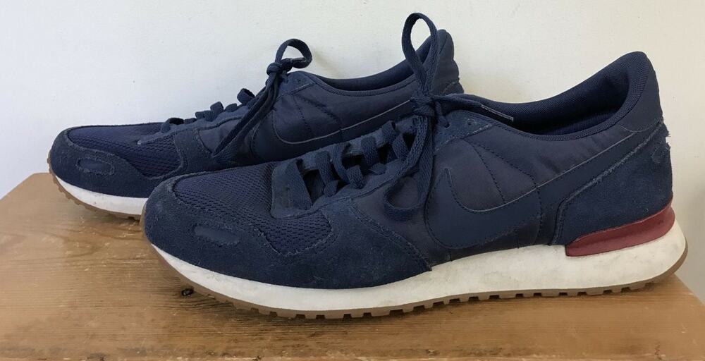 Nike 903896-403 Air Vortex Navy Blue Suede Athletic Running Shoes Sneakers 13